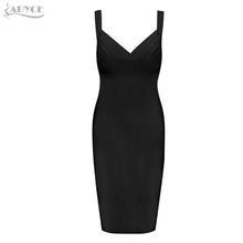 Load image into Gallery viewer, ADYCE Vestidos Spaghetti Strap Sleeveless Bodycon Celebrity Evening Party Dress - H5138