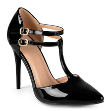 Load image into Gallery viewer, JOURNEE Collection Tru Patent T-Strap Pump
