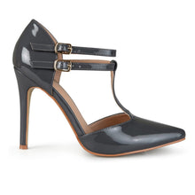 Load image into Gallery viewer, JOURNEE Collection Tru Patent T-Strap Pump
