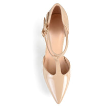 Load image into Gallery viewer, JOURNEE Collection Tru Patent T-Strap Pump
