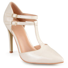 Load image into Gallery viewer, JOURNEE Collection Tru Patent T-Strap Pump

